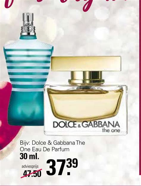 dolce & gabbana the one aanbieding